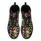 Merry christmas sugar skull Women's Leather Boots