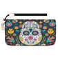 Set 3pcs Sugar skulls Shoulder Handbag & matching wallets
