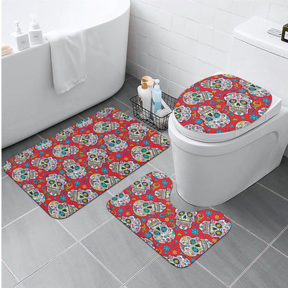 Day of the dead Bath Room Toilet Set