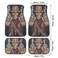 Gothic grim reaper Back and Front Car Floor Mats