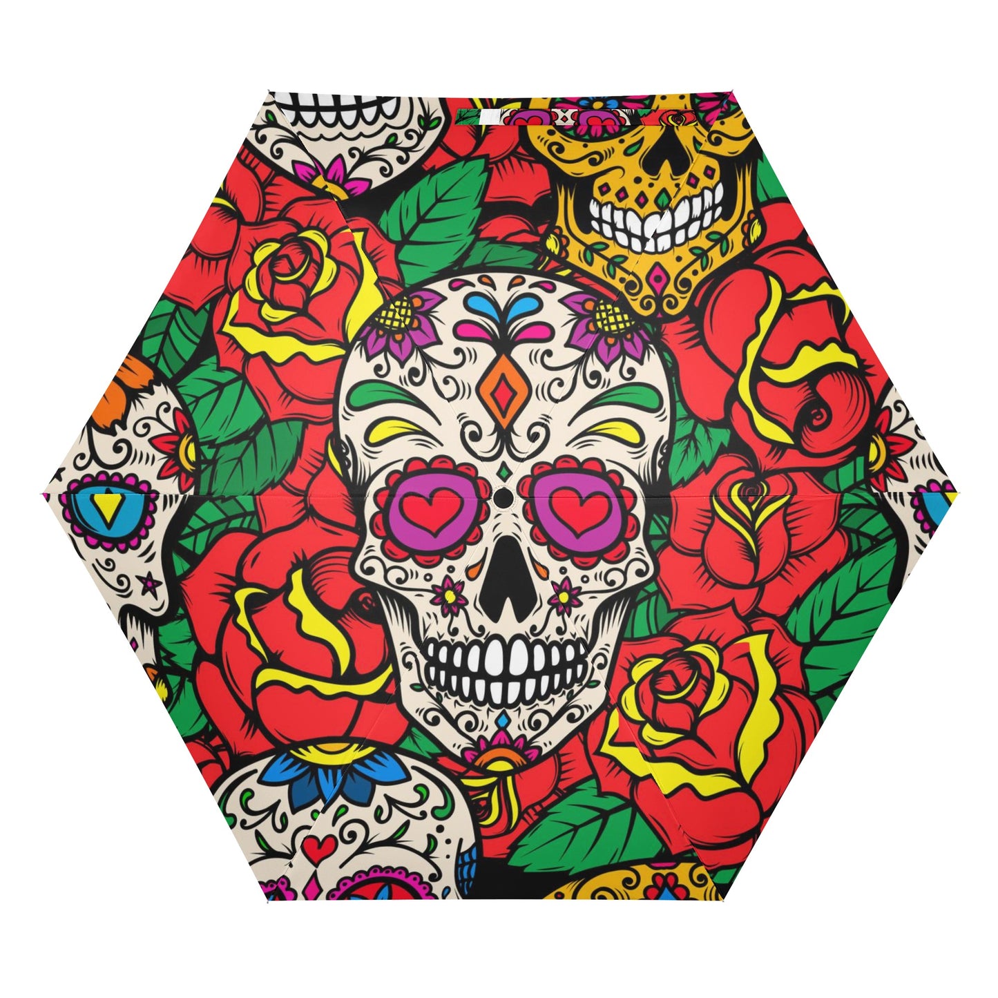 Day of the dead floral pattern Umbrella