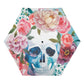 Floral rose skull  Umbrella