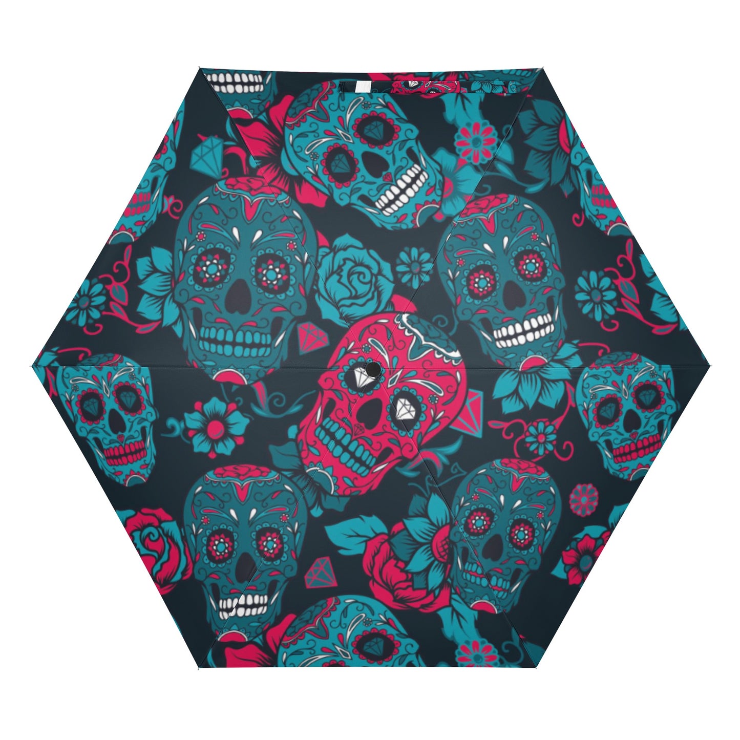 Dia de los muertos sugar skull pattern  Umbrella