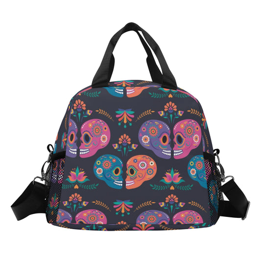 Sugar skull couple All Over Printing Lunch Bag