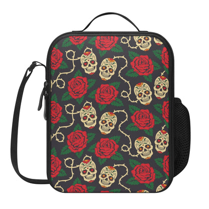 Day of the dead pattern sugar skull Lunch Box Bags