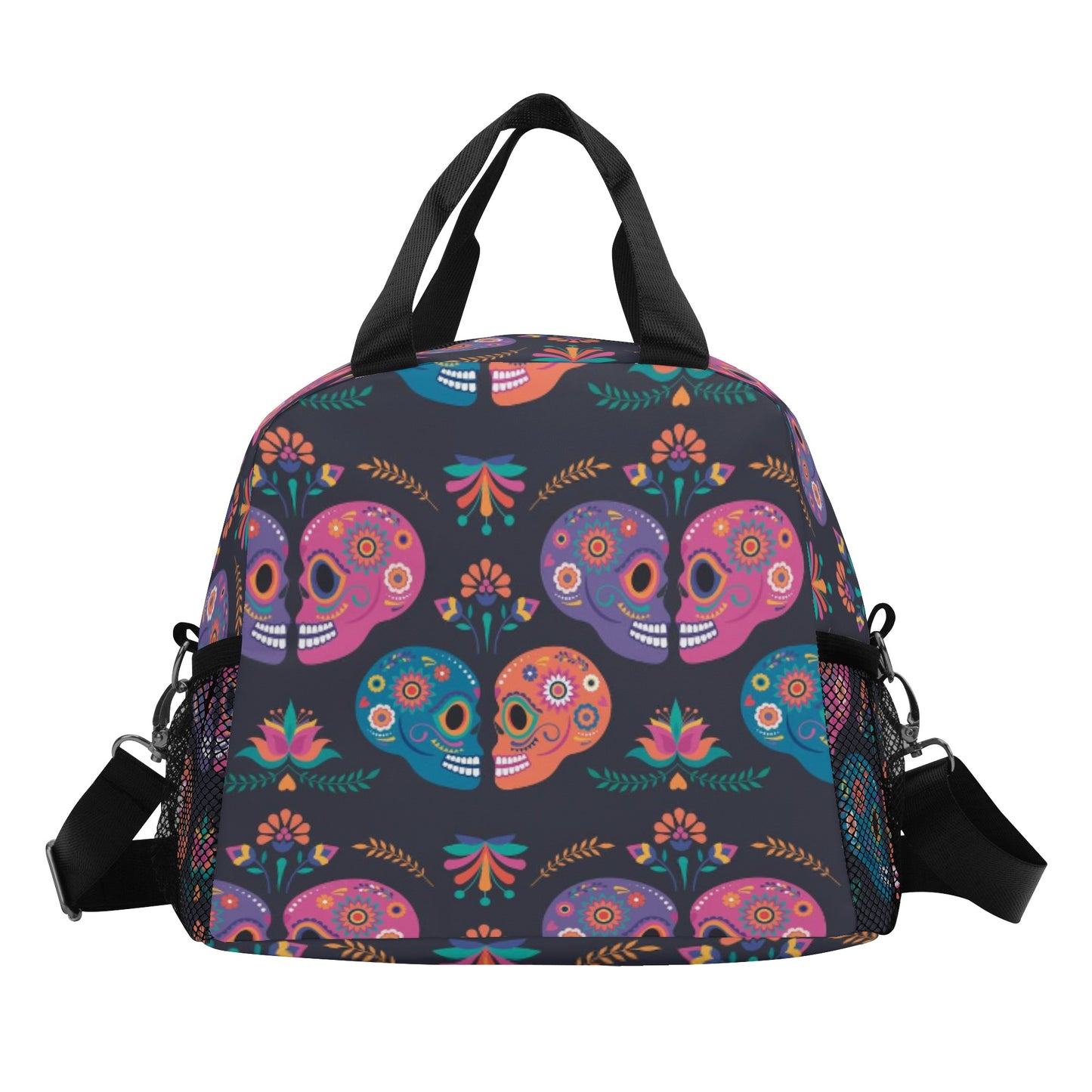 Sugar skull couple All Over Printing Lunch Bag