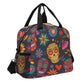 Floral skulls candy All Over Printing Lunch Bag