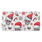 Santa claus skull Bath Towel