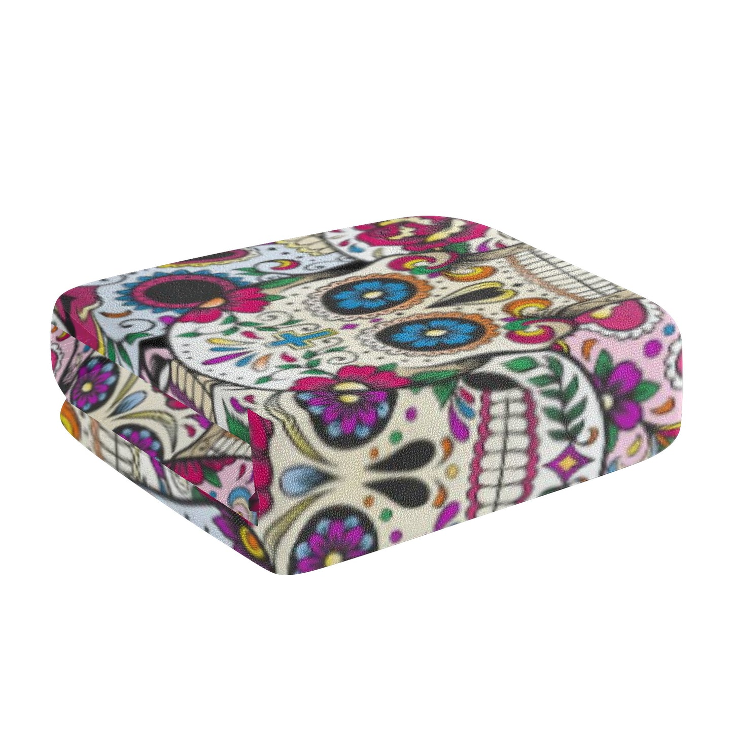 Skull Calaveras candy skull Bath Towel