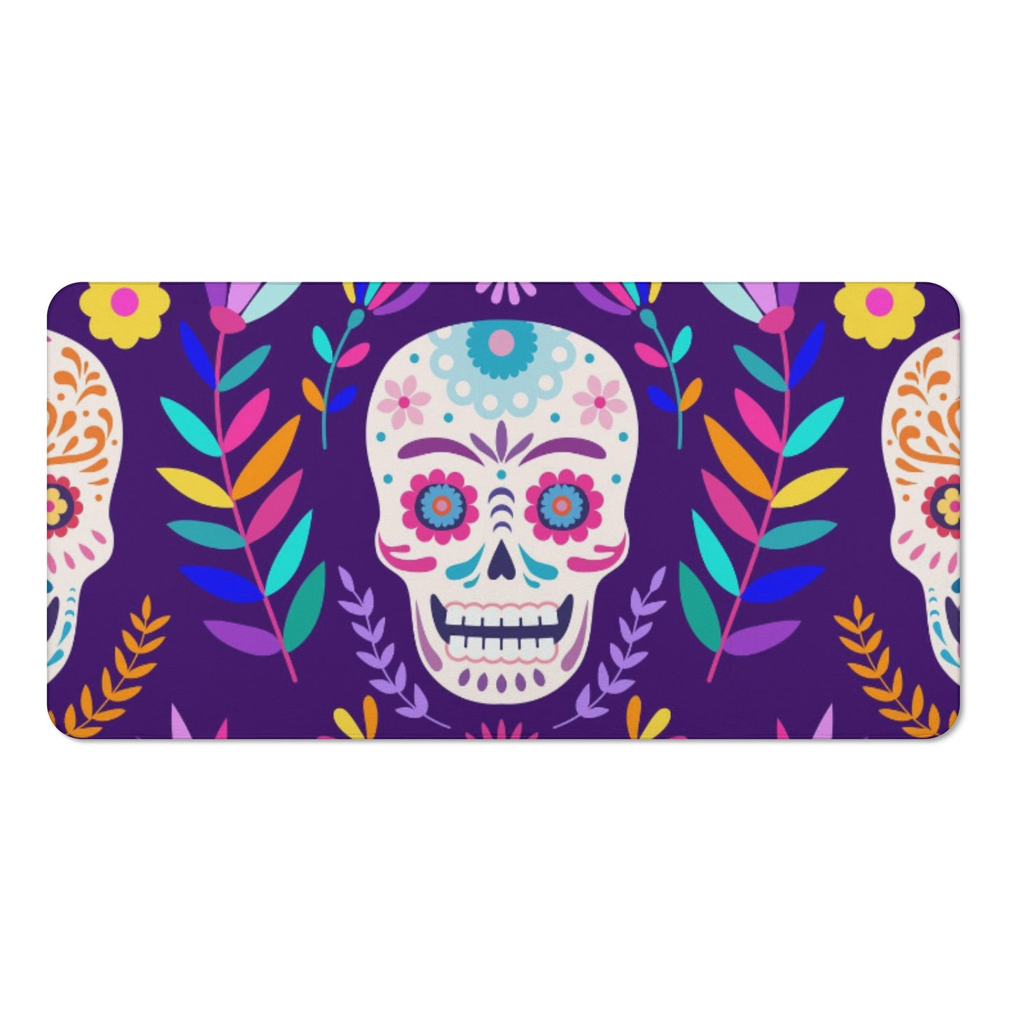 Dia de los muertos Mexican Calaveras Bath Towel