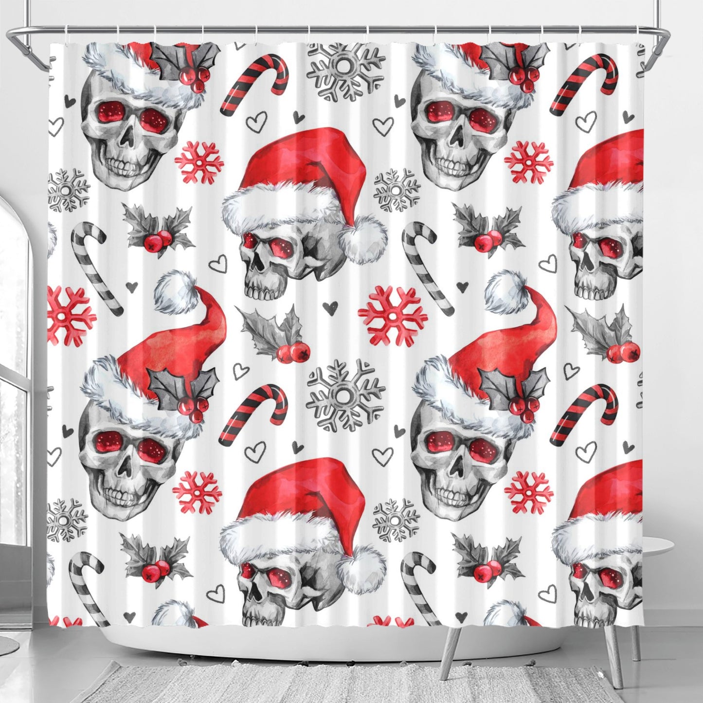 Dia de los muertos Calaveras skull Shower Curtain