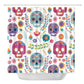 Sugar skull Mexican skull Shower Curtain