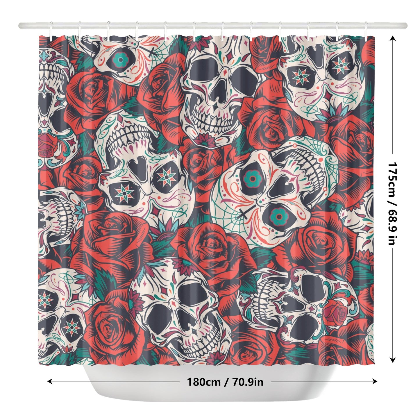 Day of the deadShower Curtain