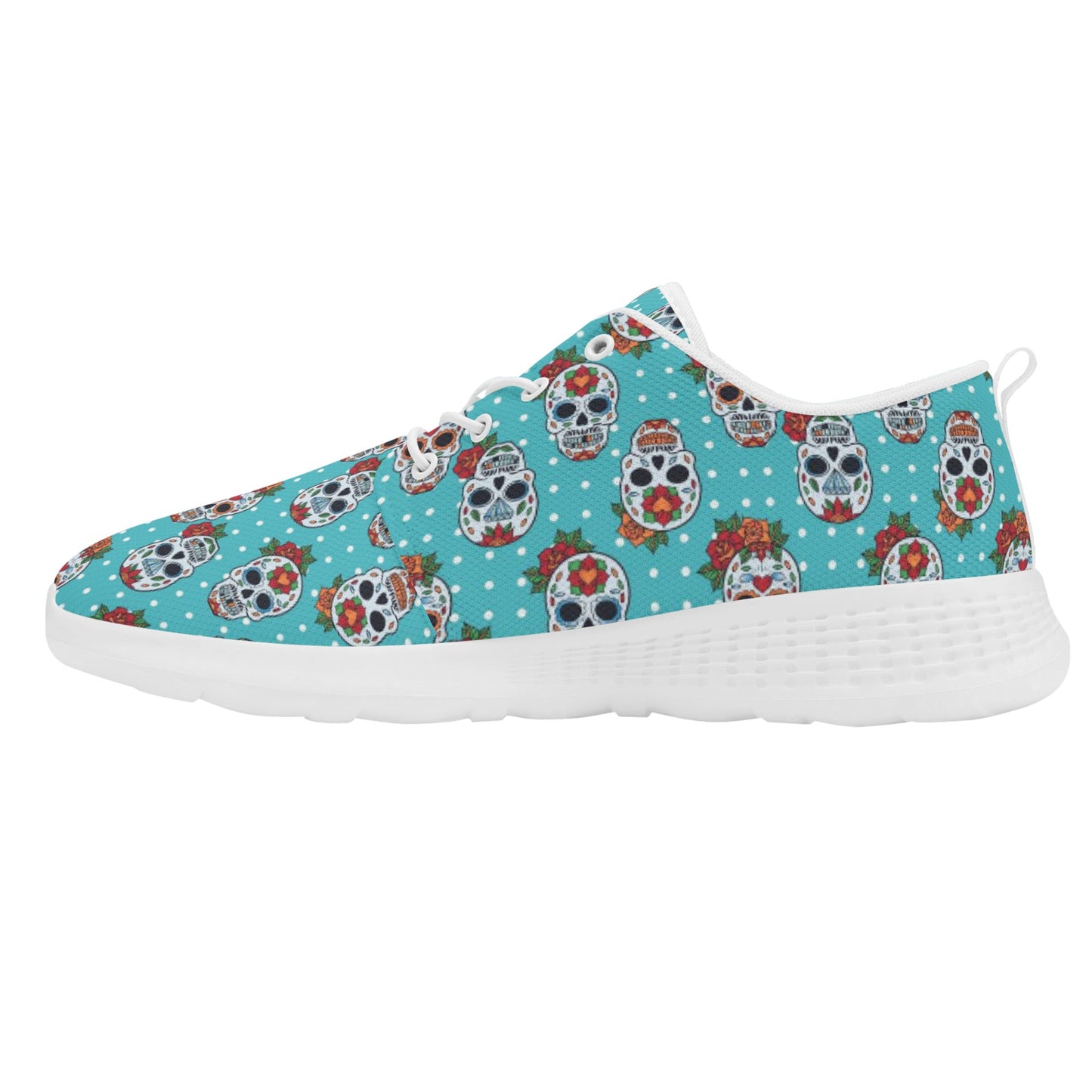 Floral sugar skull Day of the dead Women's Wading Shoes Fishing Shoes