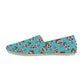 Floral sugar skull Day of the dead Women's Casual Shoes