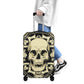 Gothic Grim reaper skull Halloween pattern Polyester Luggage Cover