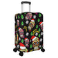 Sugar skull halloween candy skull Polyester Luggage Cover