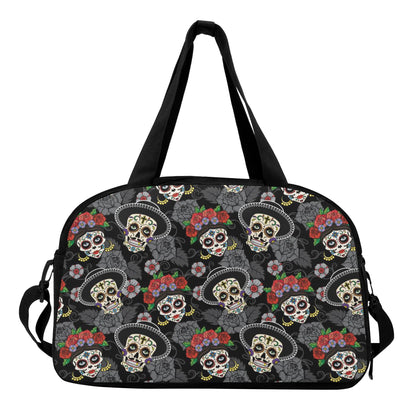 Candy skull Travel Luggage Bag