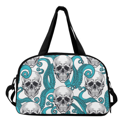 Halloween skeleton skull Travel Luggage Bag