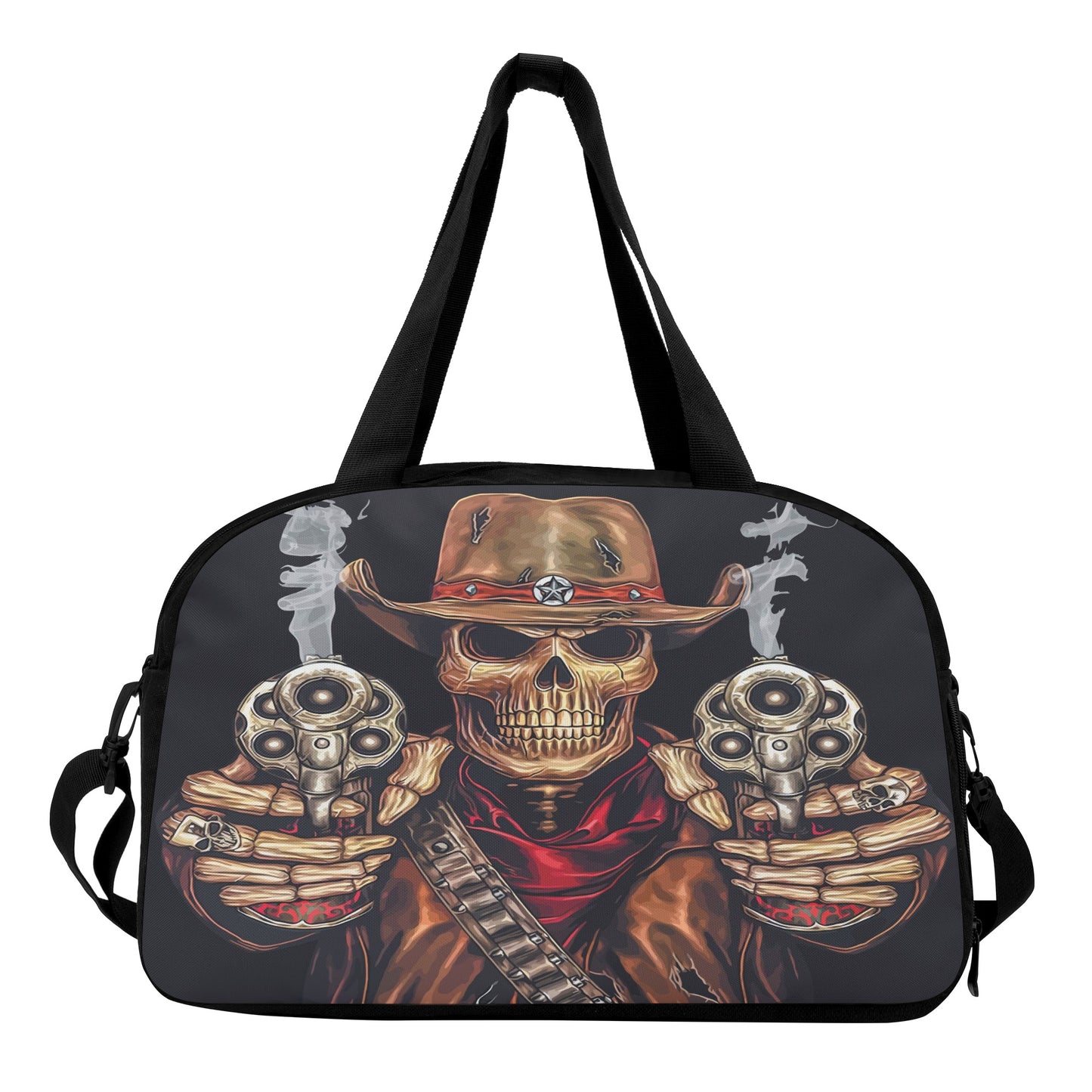 Grim reaper skull Travel Luggage Bag