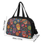 Day of the dead floral calaveras kull Travel Luggage Bag