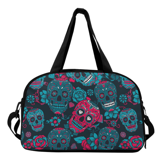 Sugar skull candy Travel Luggage Bag