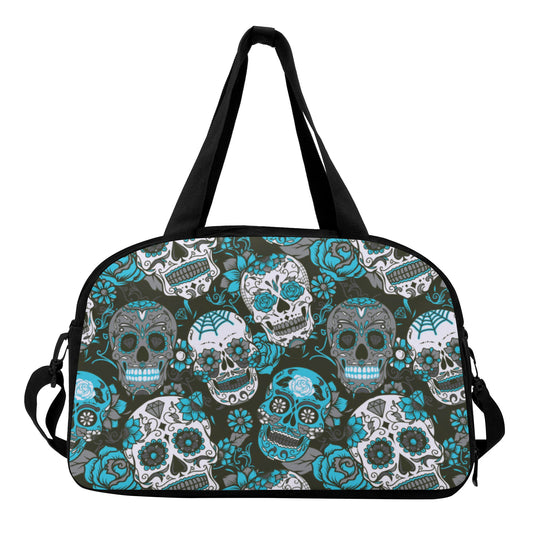 Mexican calaveras skulls Travel Luggage Bag