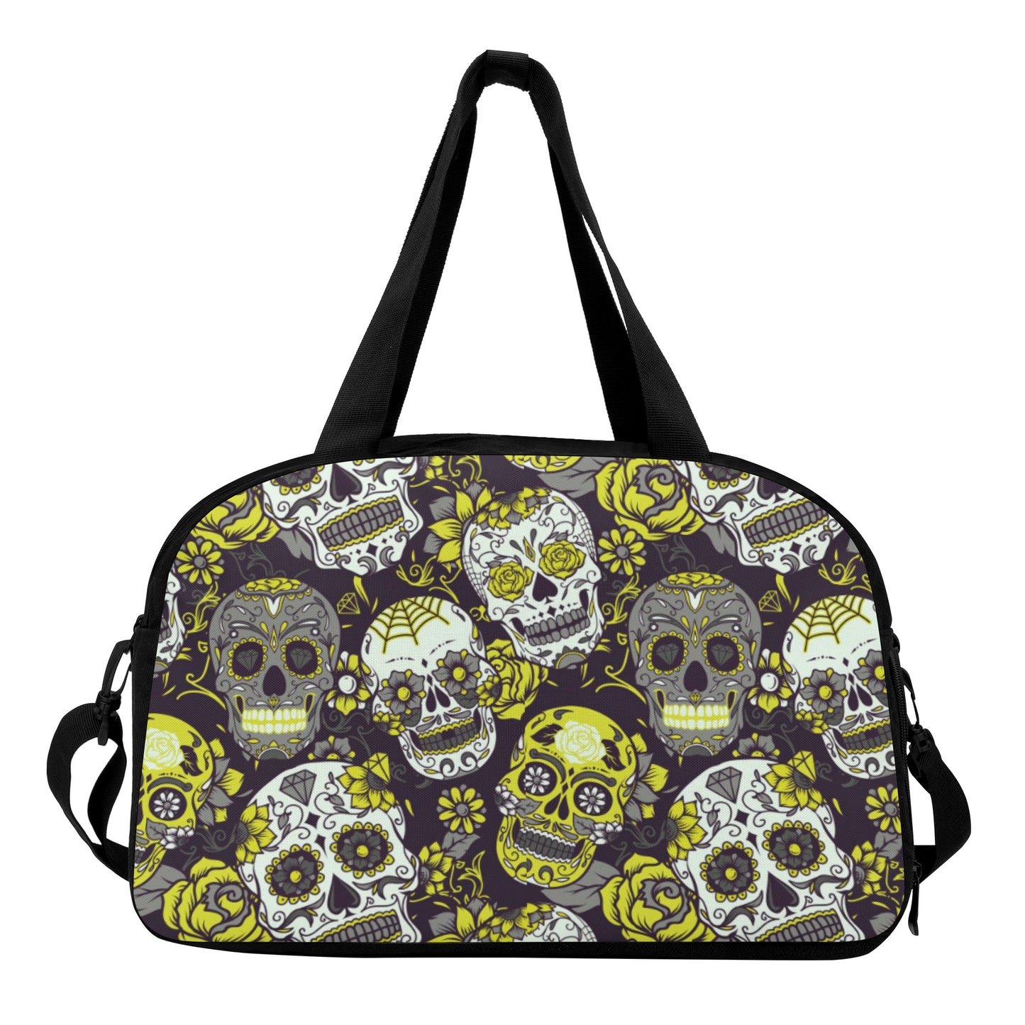 Dia de los muertos sugar skull Travel Luggage Bag
