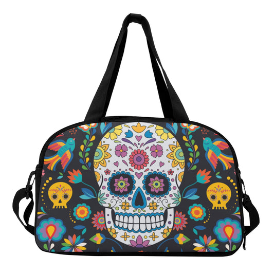 Halloween sugar skull Travel Luggage Bag