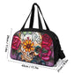 Sugar skull day of the dead Travel Luggage Bag