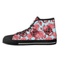 Men's High Top Canvas Shoes With Customized Tongue