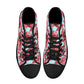 Men's High Top Canvas Shoes With Customized Tongue