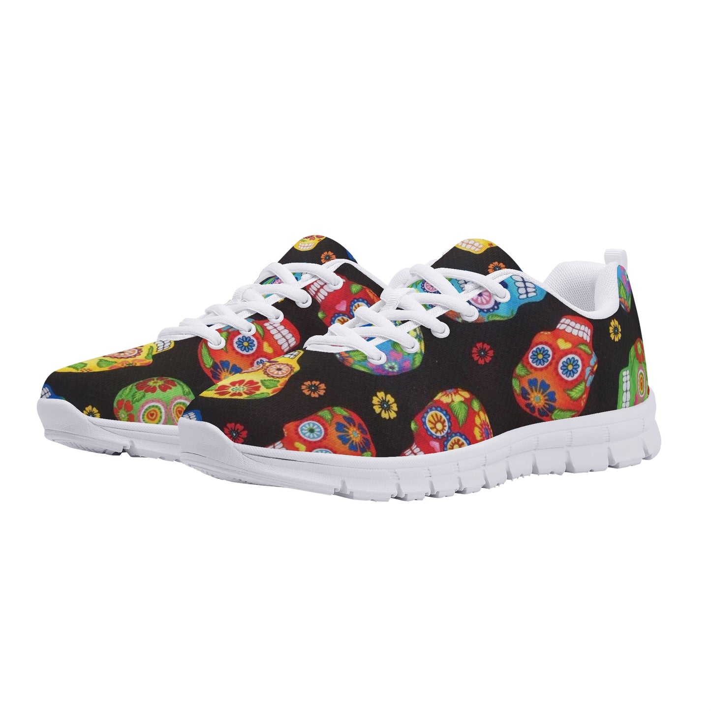 Mexican skull Cinco de mayo sugar skull CalaverasWomen's Running Shoes