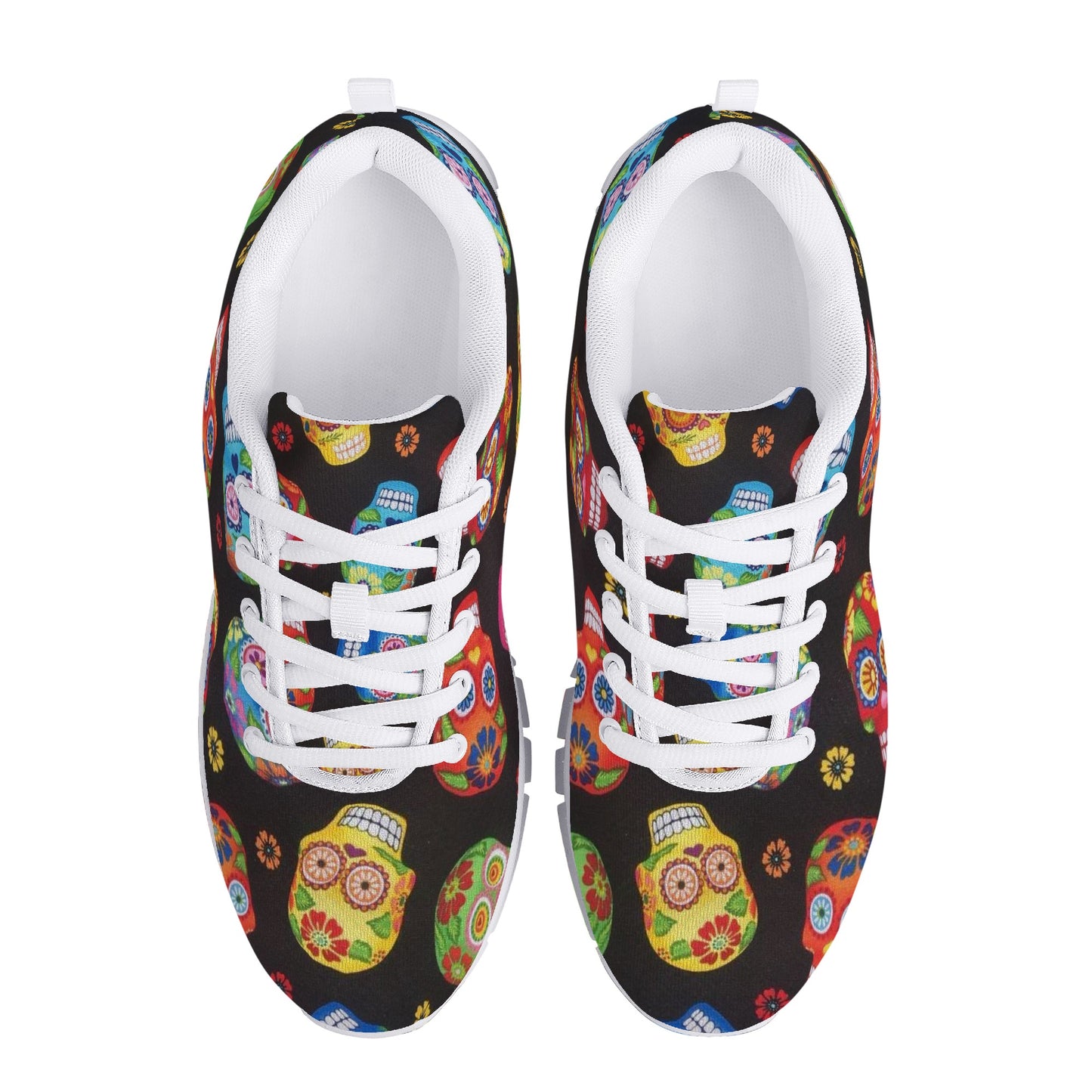 Mexican skull Cinco de mayo sugar skull CalaverasWomen's Running Shoes