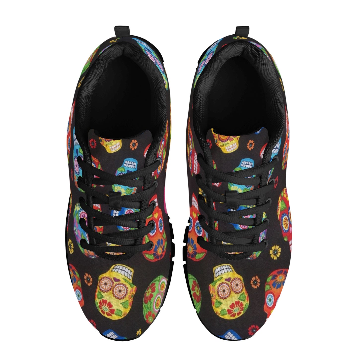 Mexican skull Cinco de mayo sugar skull CalaverasWomen's Running Shoes