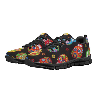 Mexican skull Cinco de mayo sugar skull CalaverasWomen's Running Shoes