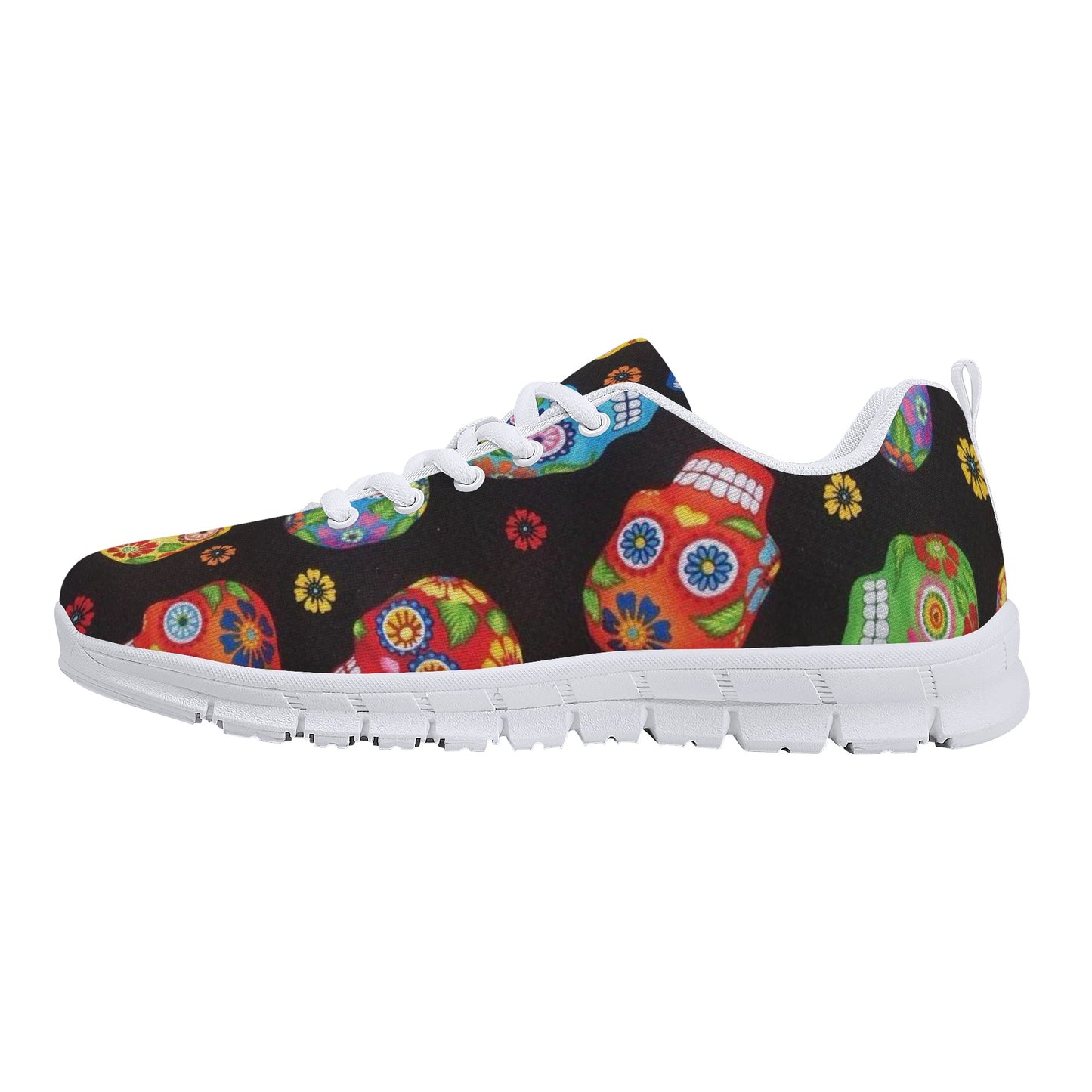 Mexican skull Cinco de mayo sugar skull CalaverasWomen's Running Shoes