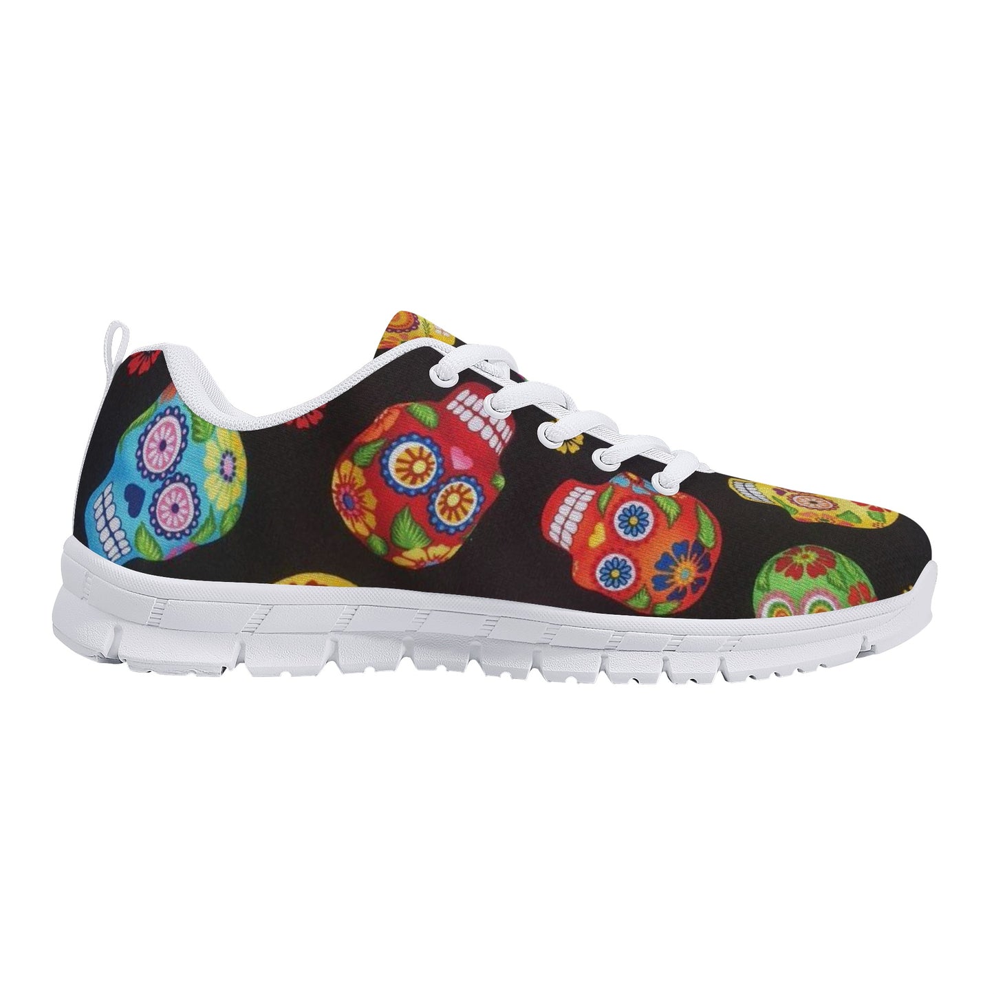 Mexican skull Cinco de mayo sugar skull CalaverasWomen's Running Shoes