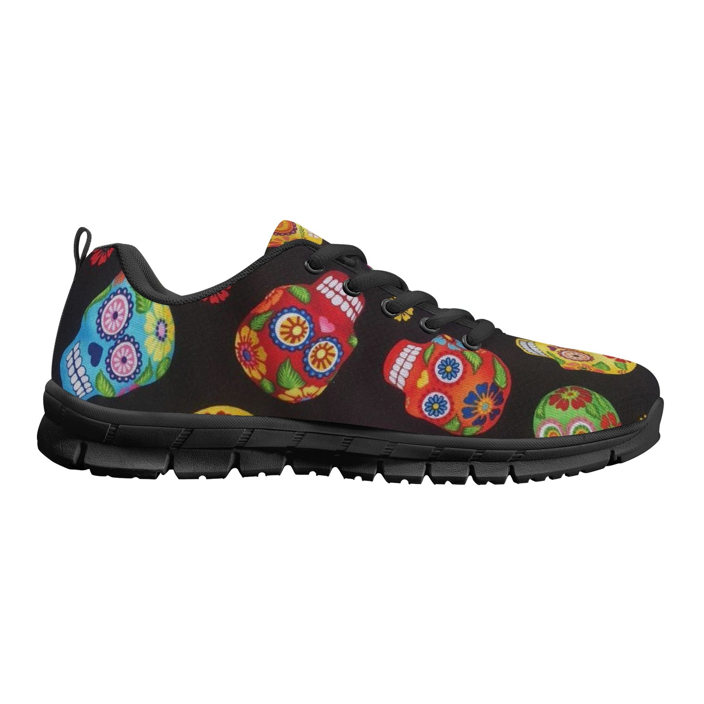 Mexican skull Cinco de mayo sugar skull CalaverasWomen's Running Shoes