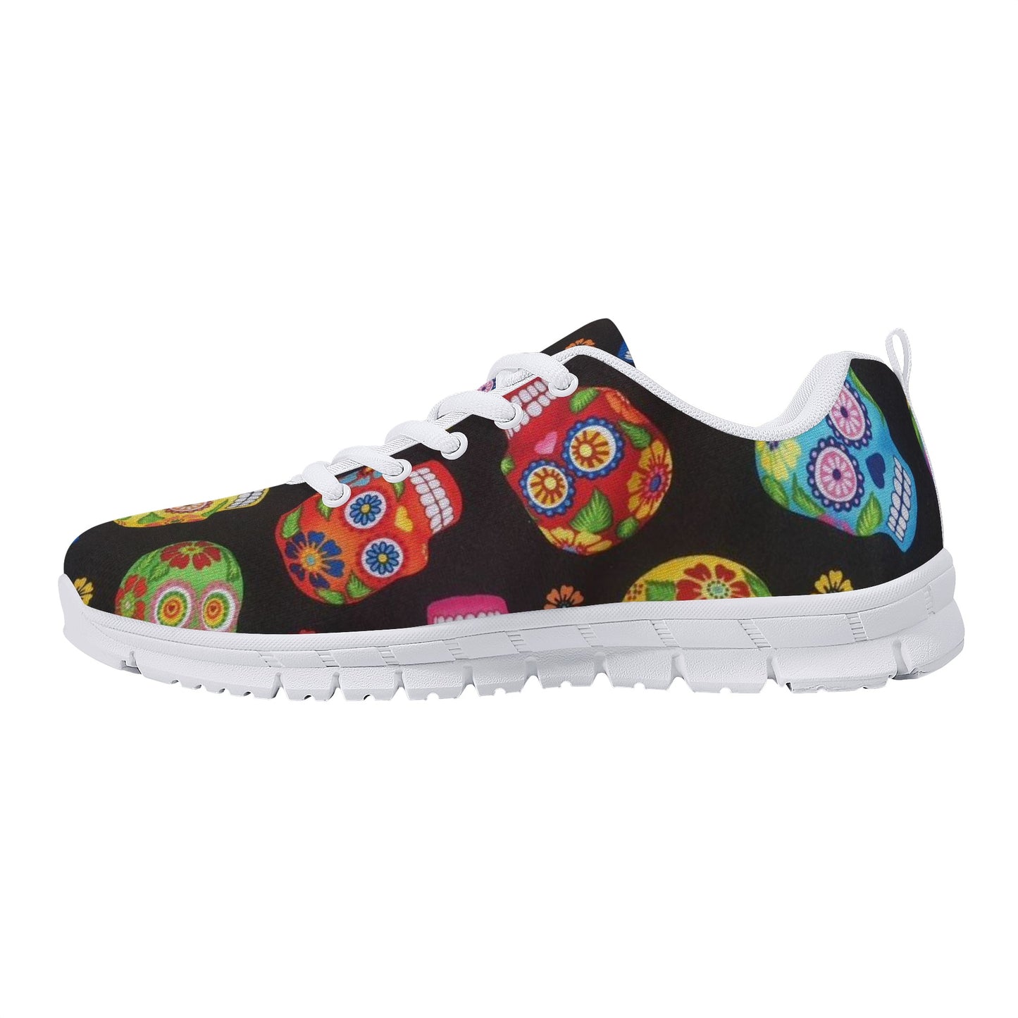 Mexican skull Cinco de mayo sugar skull CalaverasWomen's Running Shoes