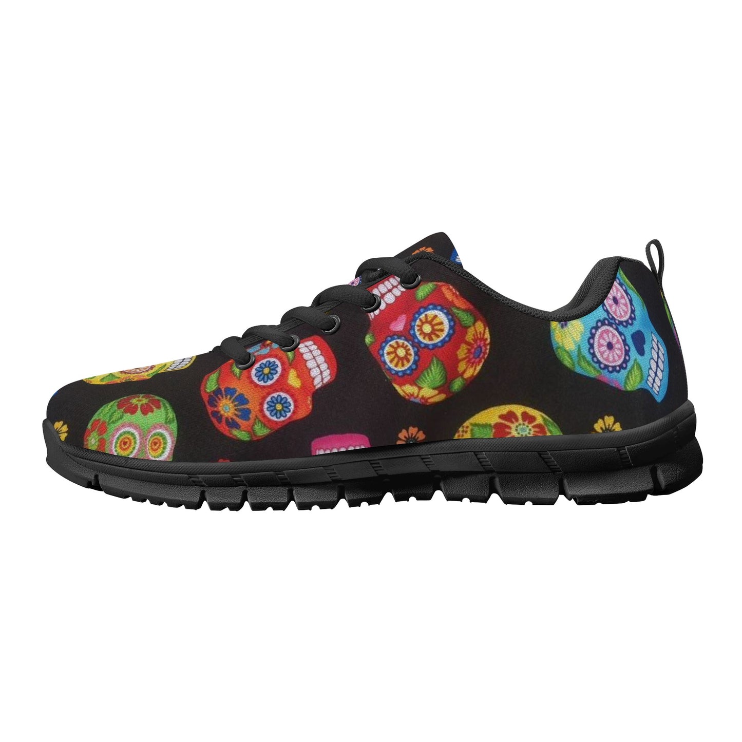 Mexican skull Cinco de mayo sugar skull CalaverasWomen's Running Shoes