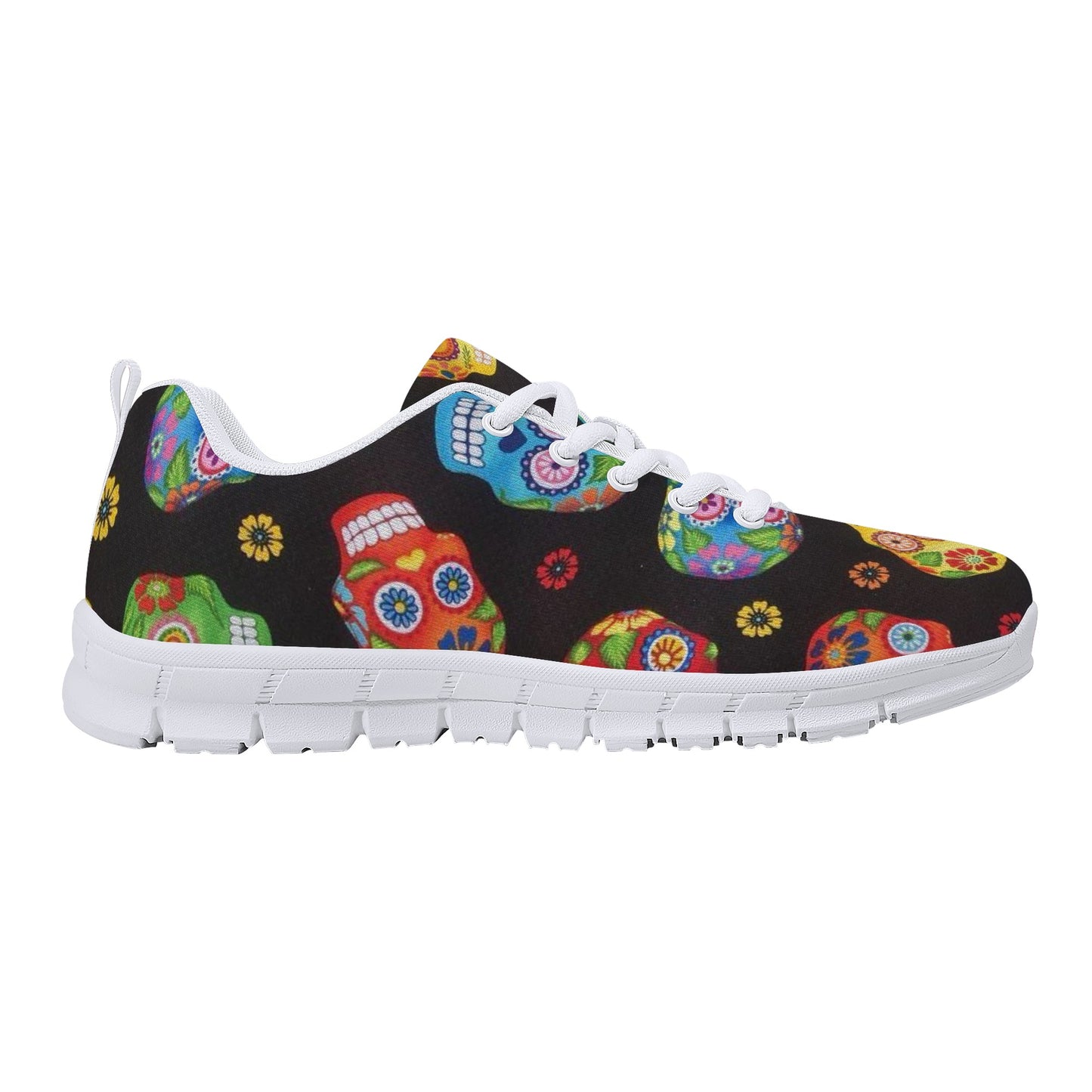 Mexican skull Cinco de mayo sugar skull CalaverasWomen's Running Shoes