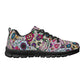 Day of the dead gothic skull Women's Running Shoes