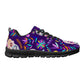 Rose skull floral sugar skull Women's Running Shoes