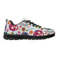 Sugar skull skeleton Halloween Women's Running Shoes