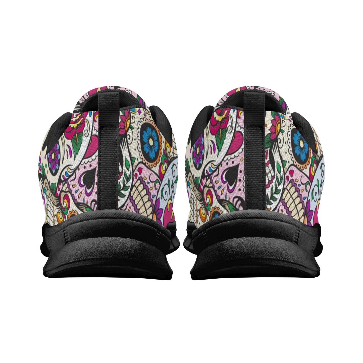 Day of the dead gothic skull Women's Running Shoes