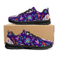 Rose skull floral sugar skull Women's Running Shoes