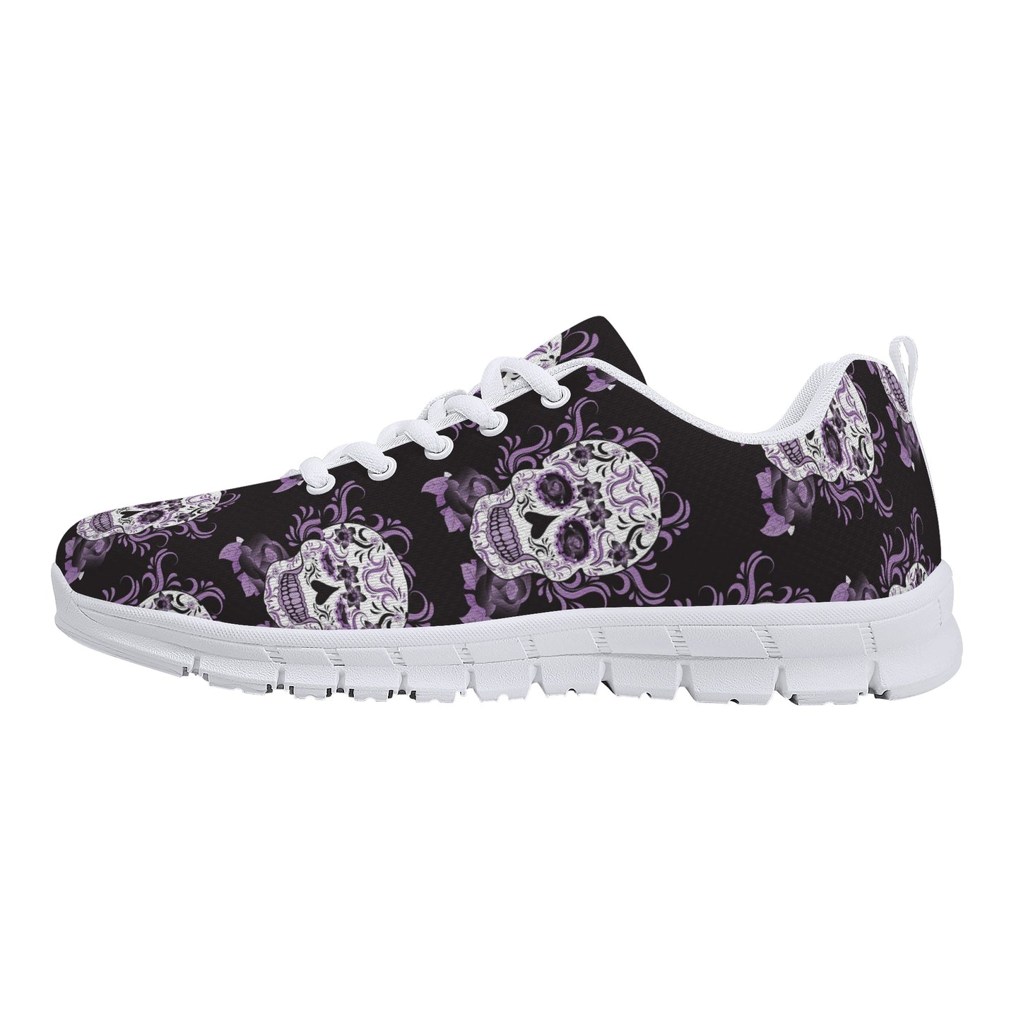 Day of the dead candy skull calaveras Women's Running Shoes