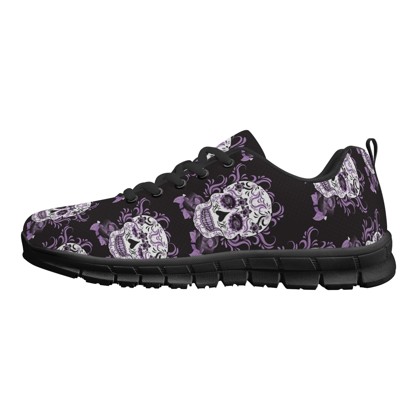 Day of the dead candy skull calaveras Women's Running Shoes