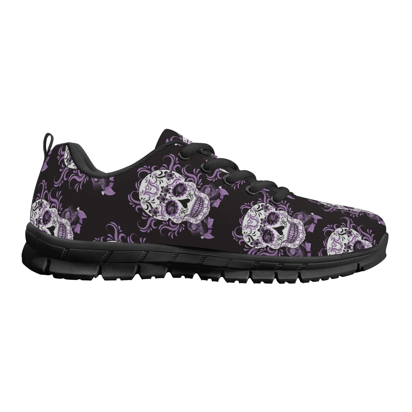 Day of the dead candy skull calaveras Women's Running Shoes